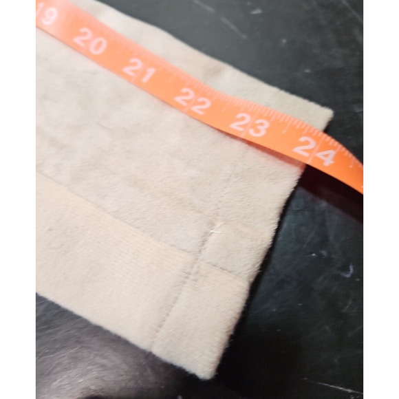 BB DAKOTA Open Front Wrap Faux Suede MOTO Jacket BEIGE Tan Women's Size W/LG EUC - Picture 16 of 16